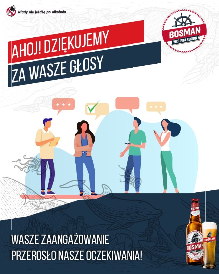 Ahoj! Dziękujemy za Wasze zaangażowanie.